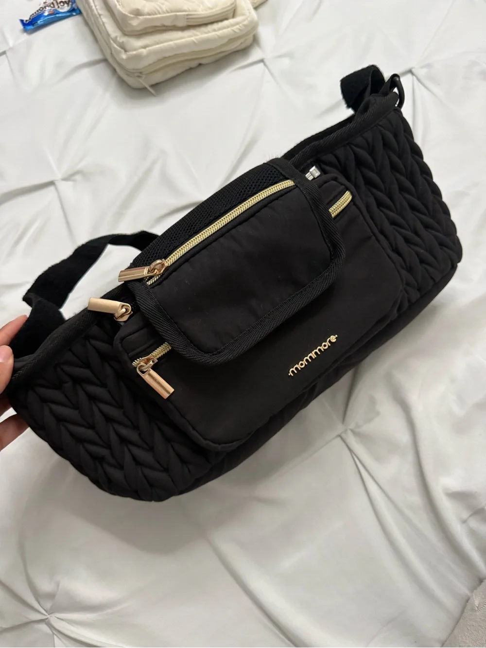 Mommore Quilted Stroller Organizer